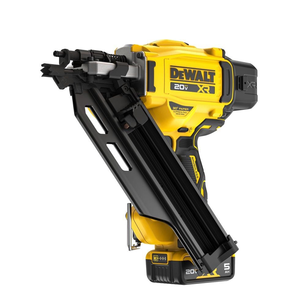 DEWALT 20V MAX 30 Degree Paper Tape Framing Nailer Kit, large image number 9