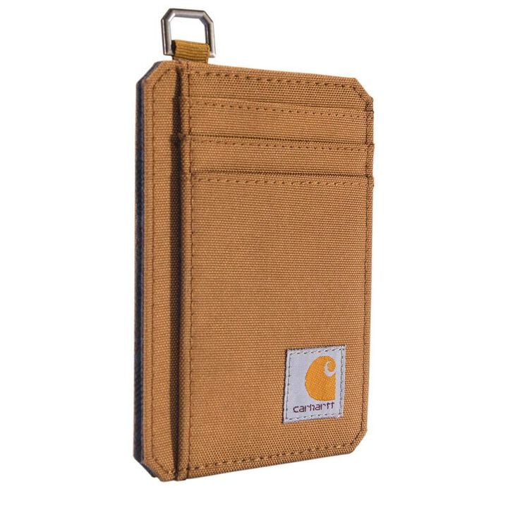 Carhartt Brown 700D Nylon Duck Front Wallet, large image number 2