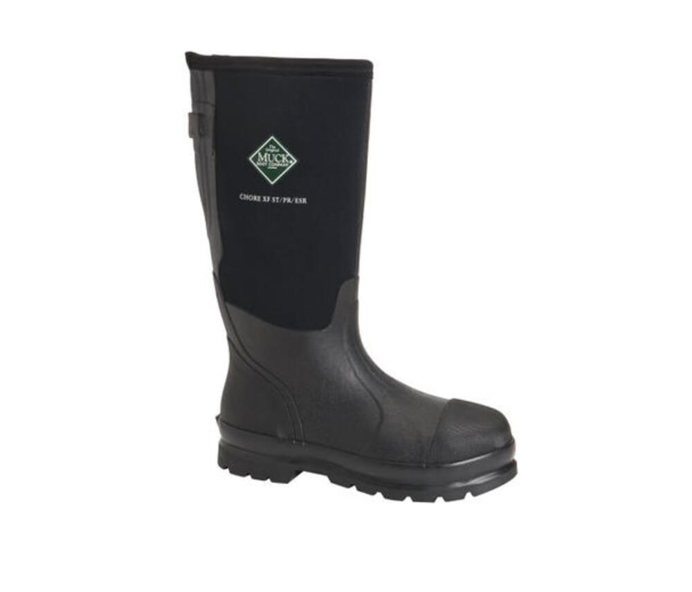 Muck steel outlet toe boots