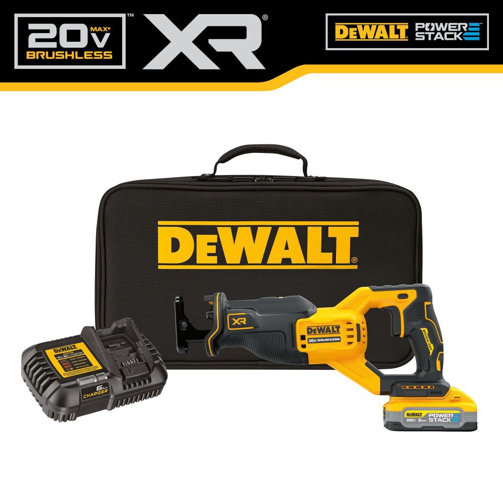 DEWALT 20V MAX XR Reciprocating Saw Kit, large image number 3