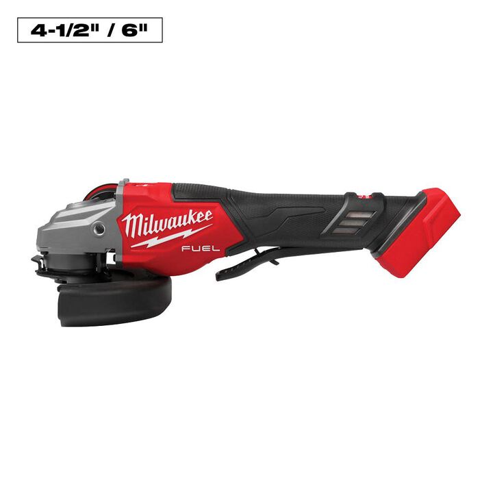 Milwaukee M18 FUEL 4-1/2 Inch-6 Inch Braking Grinder, Paddle Switch (Bare Tool), large image number 13