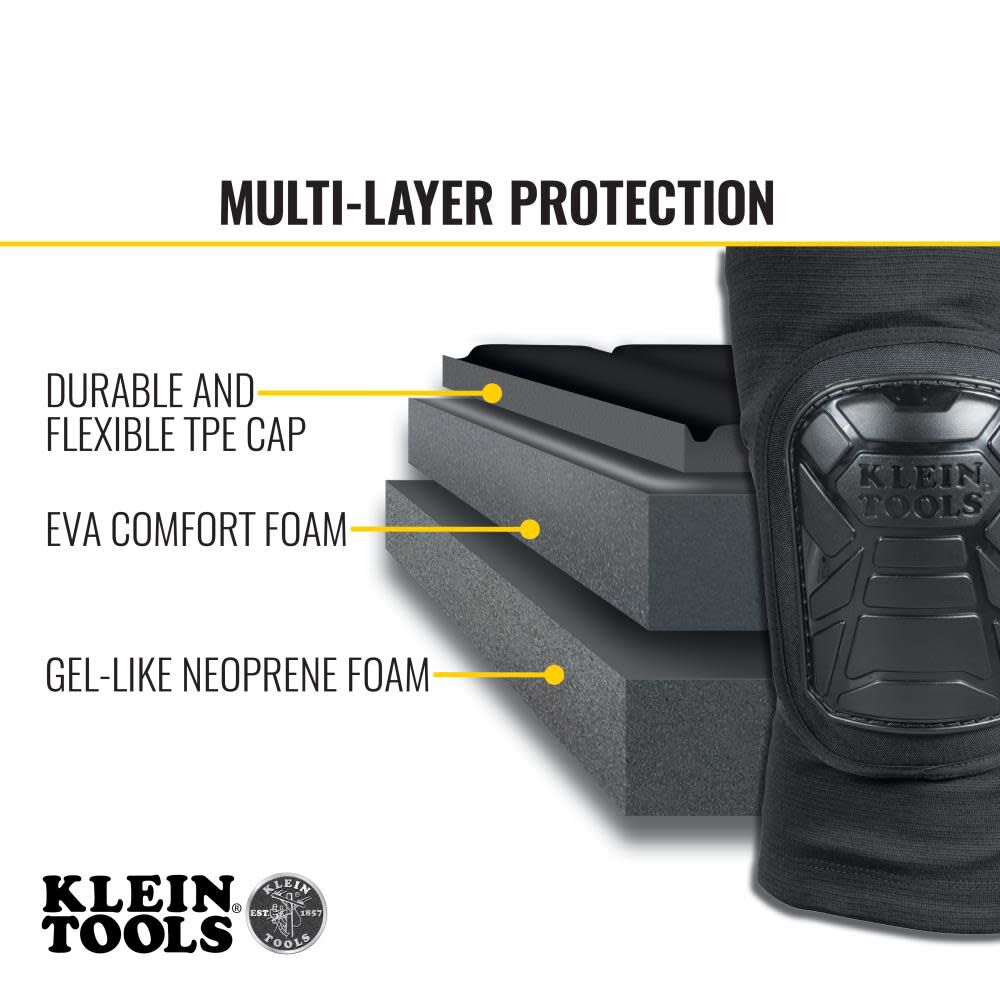 Klein Tools Tough-Flex Knee Pad Sleeve S/M, large image number 5