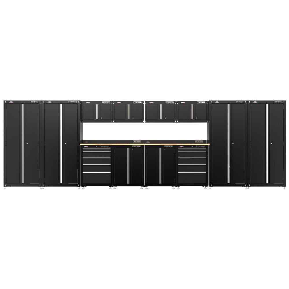 CRAFTSMAN S2000 Series 18 Inch Tall Wall Cabinet, Black, large image number 5
