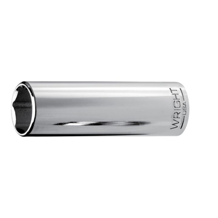 Wright Tool 1-1/4 Inch 1/2 Drive Deep Socket, large image number 1