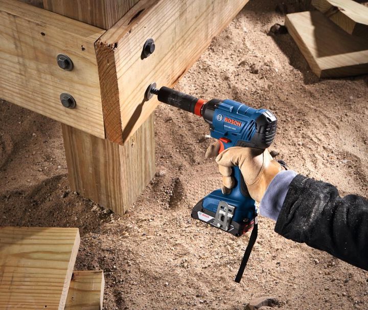 Bosch 18V Freak 1/4in & 1/2in Two In One Bit/Socket Impact Driver Kit Reconditioned, large image number 9