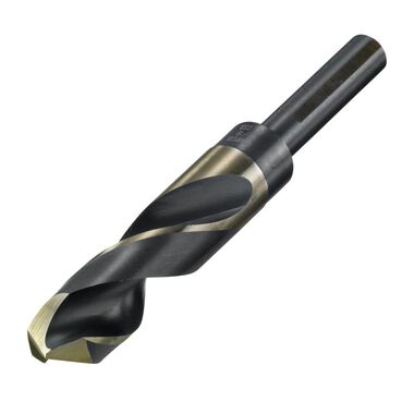 Champion Cutting Tool 15/16in Black Gold Silver & Deming 1/2in Shank Drill, large image number 1