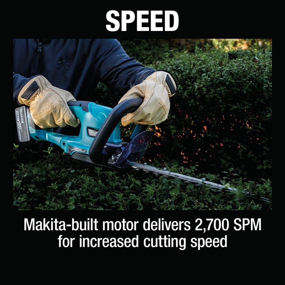 Makita 18V LXT Cordless 24 in Hedge Trimmer Kit, large image number 10