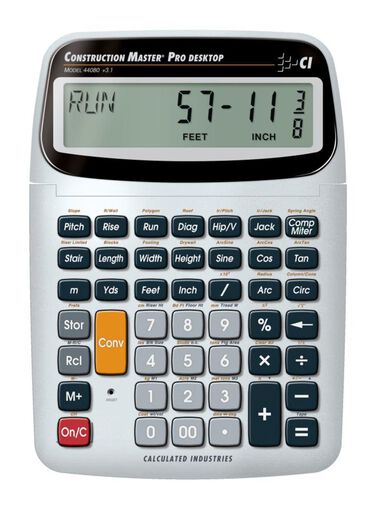 Calculated Industries CM Pro DT Construction Math Calculator, large image number 6