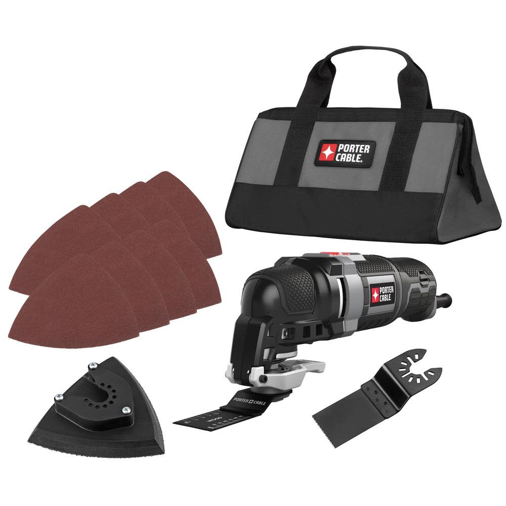Porter Cable 3AMP Oscillating Multi Tool Kit (PCE606K), large image number 1