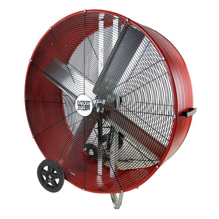Maxx Air 42 Inch 13300 CFM 120V 2-Speed Belt Drive Drum Fan, large image number 2