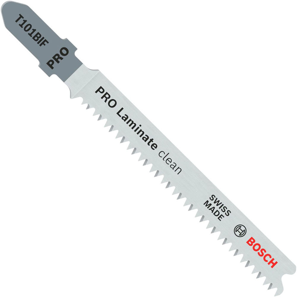 Bosch 3-1/4 Inch 14 TPI Special Laminate Cutting T-Shank Jig Saw Blades 5 Piece, large image number 1