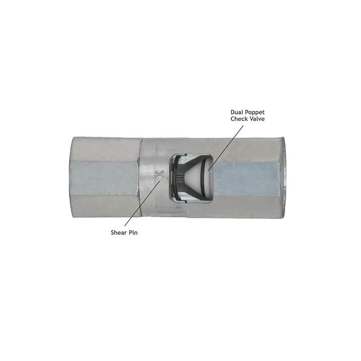 Husky 3/4 Inch Female Non-Reconnectable Safe-T Breakaway, large image number 2