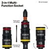 Klein Tools Impact Socket with Ratchet Handle, small image number 5