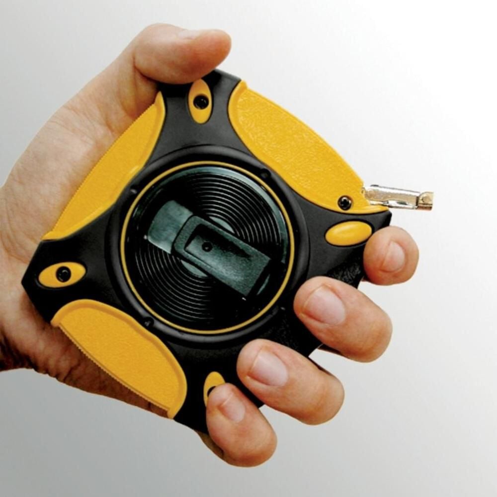 Komelon 100' x 3/8in Close Case Long Steel Gripper Series Tape Measure, large image number 2
