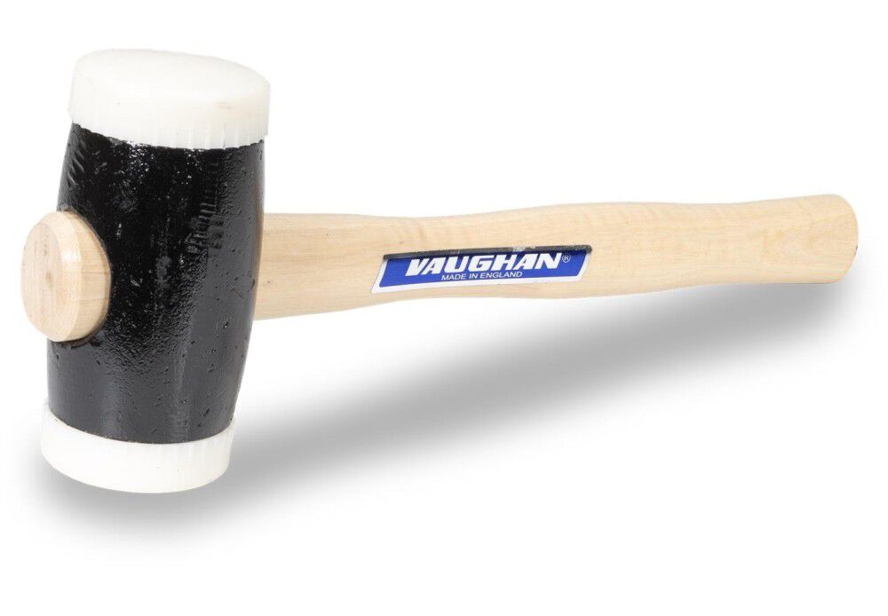 Vaughan 4-1/2 Lbs Nylon Face Hammer with Hickory Handle, large image number 1