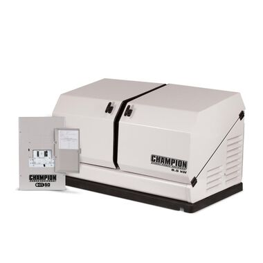 Champion Power Equipment 12.5kW Home Standby Generator with ATS100 Outdoor Rated Automatic Transfer Switch
