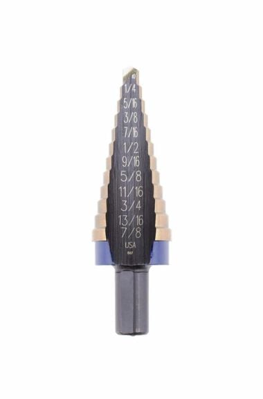 Irwin Step Drill #4-3/16 - 7/8 12 Sizes, large image number 0