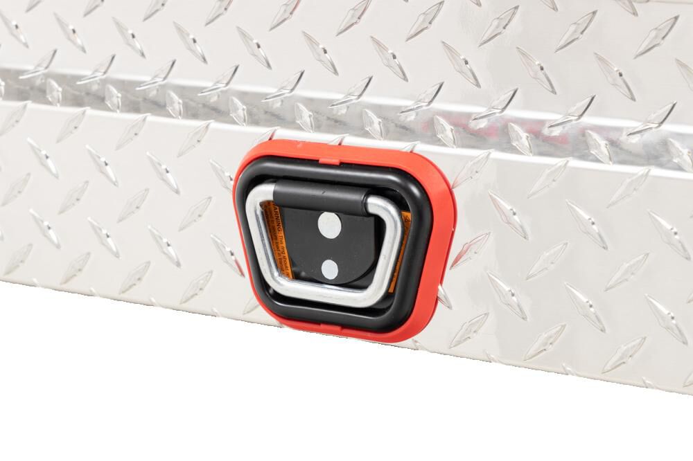 Weather Guard 41in Low Profile Lo-Side Truck Tool Box Aluminum Clear, large image number 8