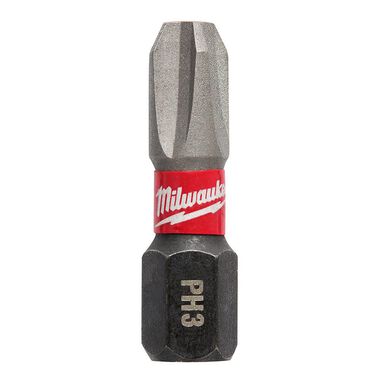 Milwaukee SHOCKWAVE 2-Piece Impact Phillips #3 Insert Bits, large image number 8