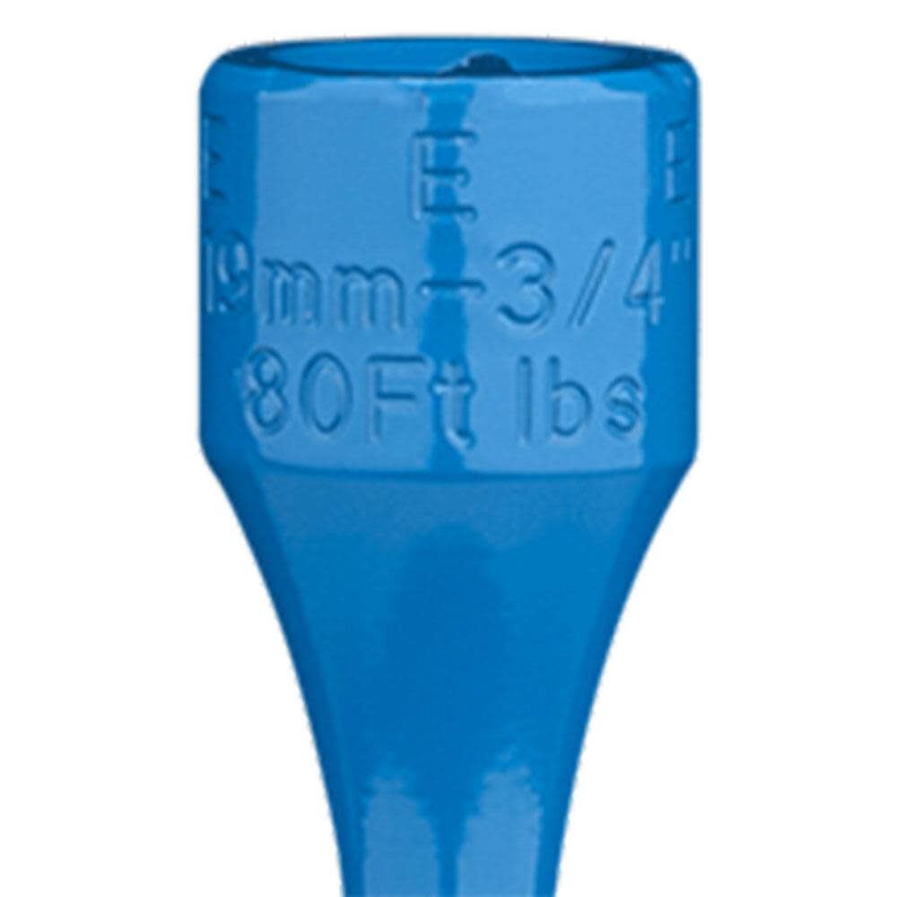 American Forge 1/2'' Drive 19mm 3/4 80 ft/lb Torque Limiting Socket, large image number 2