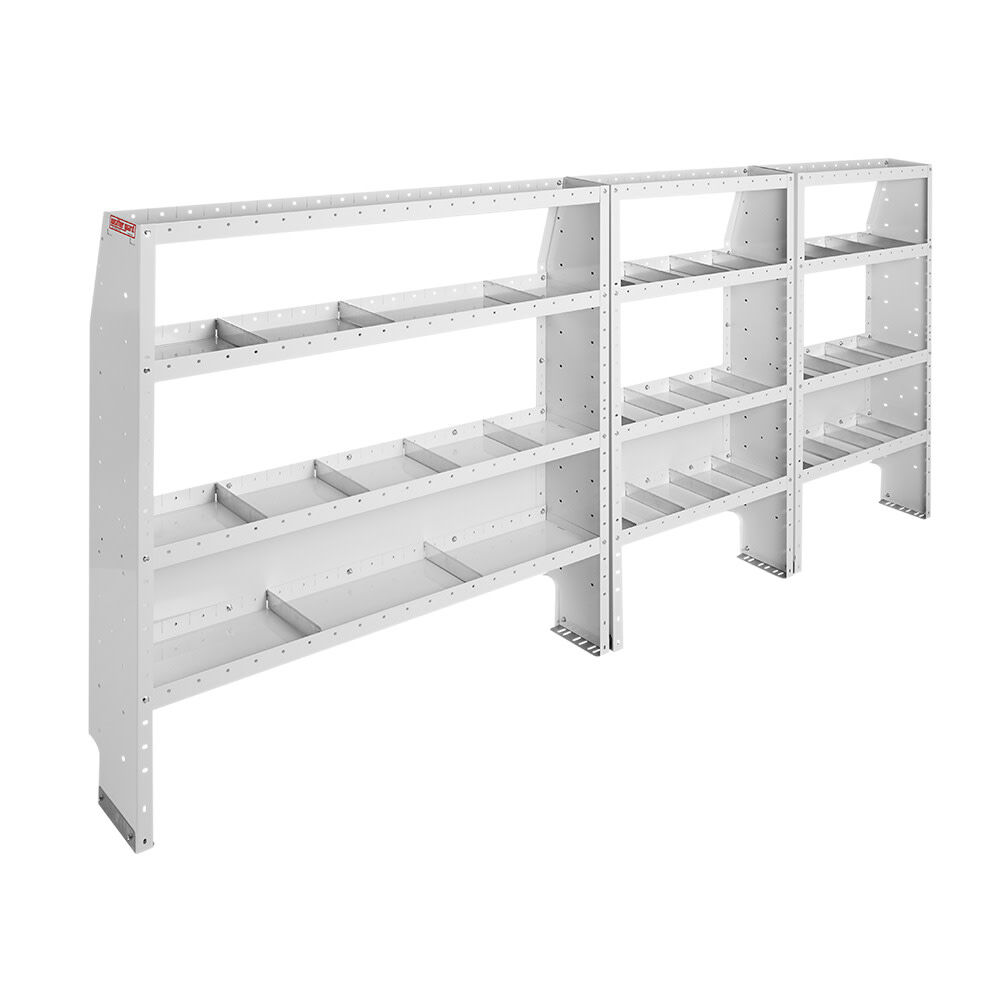 Weather Guard Commercial Shelving Package for High Roof 148 Inch Extended Inch Wheel Base Ford Transit Vans, large image number 4