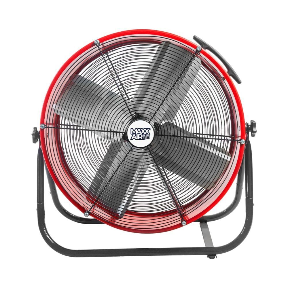 Maxx Air 24 Inch 4000 CFM 120V 2-Speed Tilting Direct Drive Drum Fan, large image number 1
