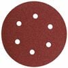 Bosch 40 Grit 6in 6 Hole Hook & Loop Sanding Discs 5pc, small image number 1