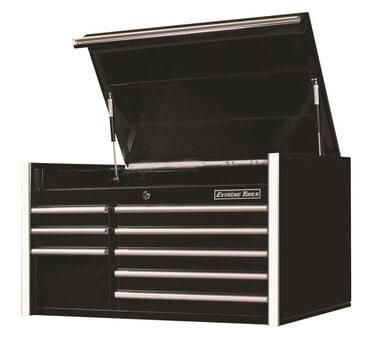 Extreme Tools 41in 8 Drawer Top Chest - Black