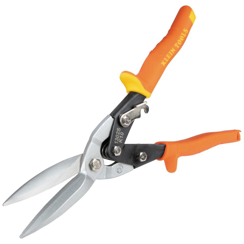 Klein Tools Straight Long Cut Aviation Snips – 1302S