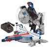 Bosch PROFACTOR 18V Surgeon 12in Dual Bevel Glide Miter Saw Kit, small