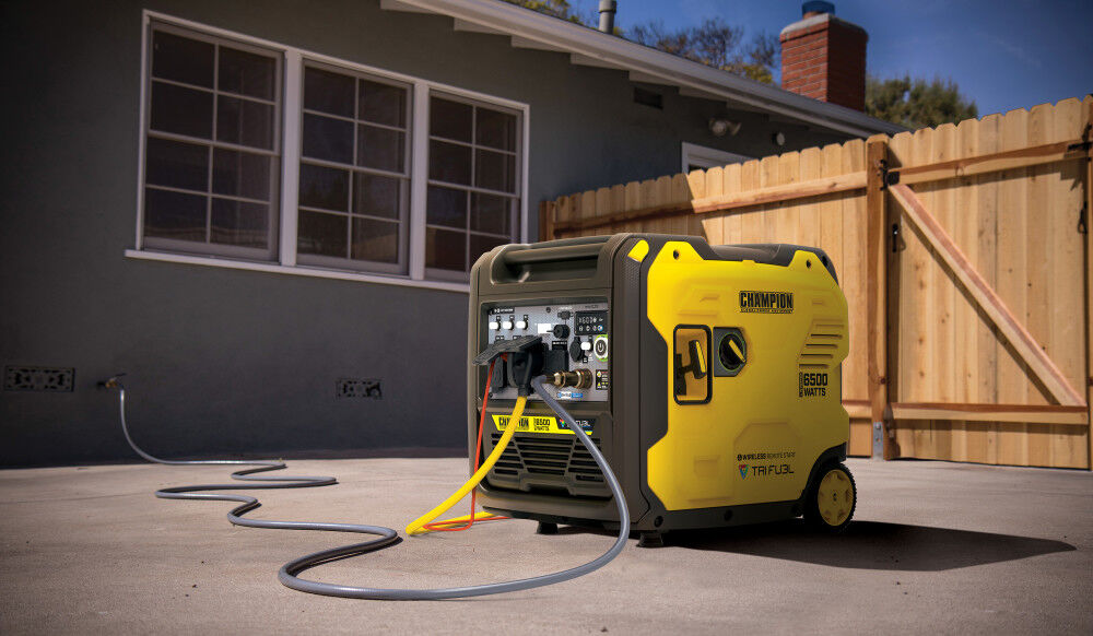 Champion Power Equipment 6500-Watt Wireless Remote Start Tri Fuel 49 State RV Ready Portable Inverter Generator with StartLINK, large image number 16