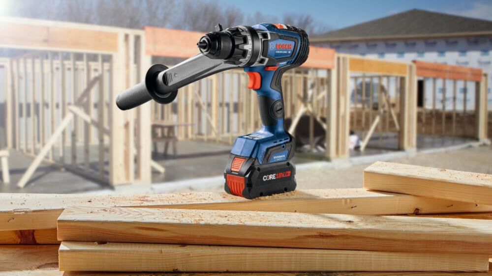 Bosch PROFACTOR 18V 1 2in Hammer Drill Driver Bare Tool GSB18V