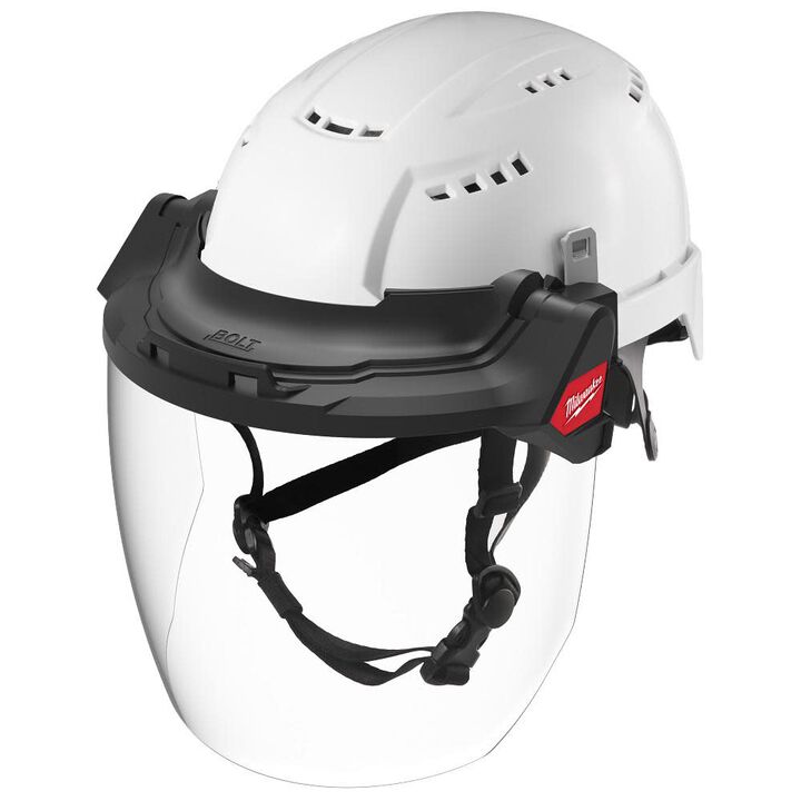 Milwaukee BOLT Gasketed Full Face Shield Replacement Frame (Compatible with BOLT Safety Helmets & BOLT Hard Hats), large image number 3