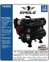 Eagle Compressor Portable Gas Twin Tanks Air Compressor 4 Gallon, small image number 2