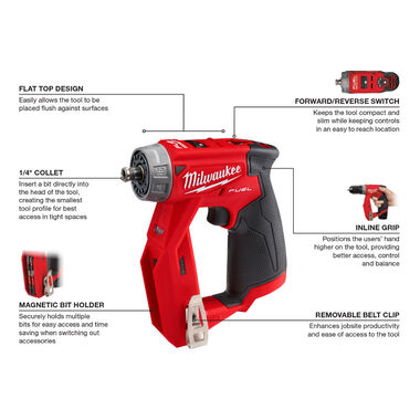 Milwaukee M12 FUEL Installation Drill/Driver Kit, large image number 5