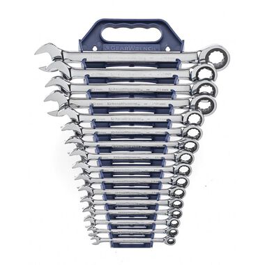 GEARWRENCH Ratcheting Wrench Set 16 pc. Metric Combination