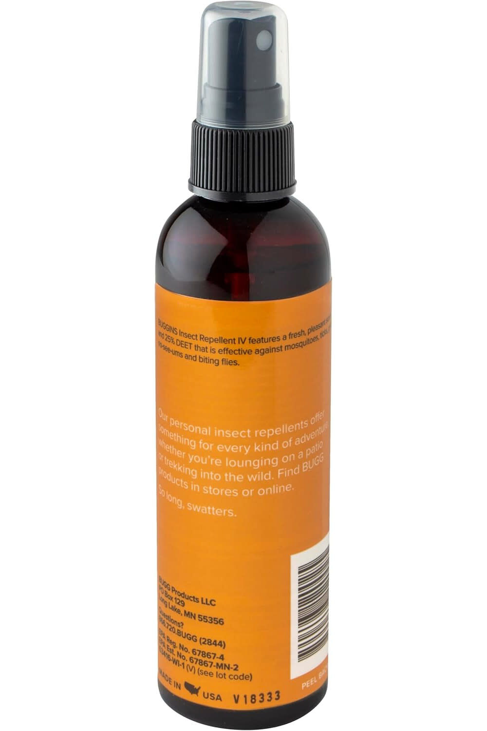Buggins 4 Oz Pump Spray Performance Insect Repellent IV with 25 Percent Deet, 12 Pieces, large image number 2