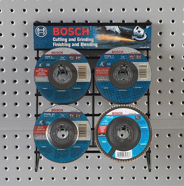 Bosch 4-1/2 In. .040 In. 7/8 In. Arbor Type 1A (ISO 41) 60 Grit Rapido Fast Metal/Stainless Cutting Abrasive Wheel, large image number 2