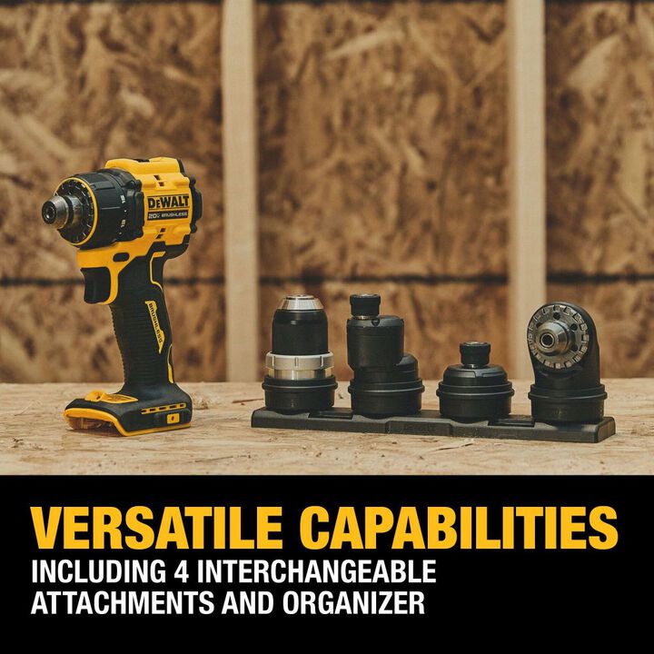 DEWALT ATOMIC 20V MAX Multi-Head Drill Driver (Bare Tool), large image number 3