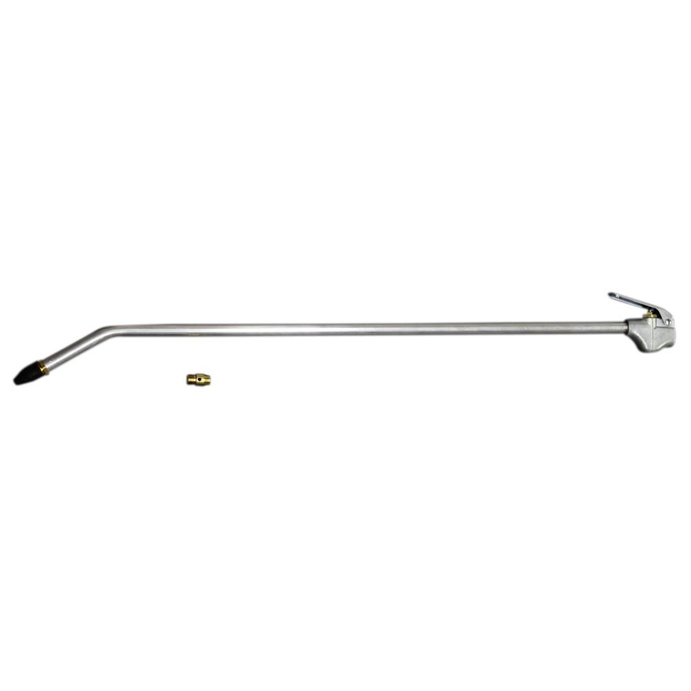 Milton 158 1/4in Lever Style Blow Gun and 2' Extension, large image number 1