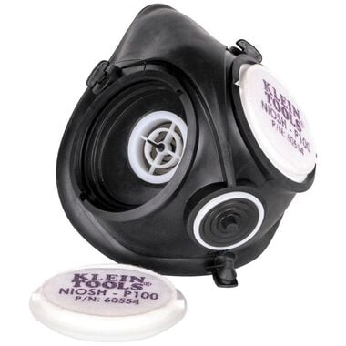 Klein Tools P100 Half-Mask Respirator, M/L, large image number 10