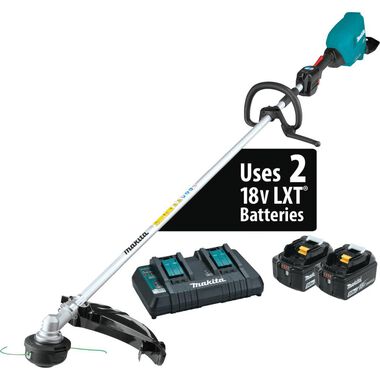 Makita 18V X2 (36V) LXT Lithium-Ion Brushless Cordless String Trimmer Kit (5.0Ah)