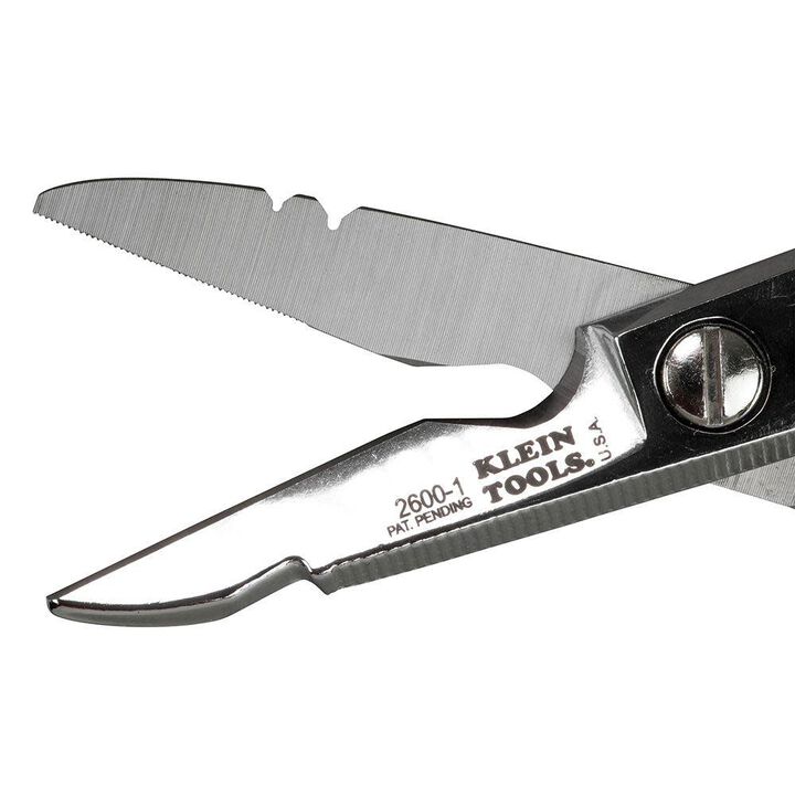 Klein Tools All-Purpose Electrician's Scissors, large image number 2