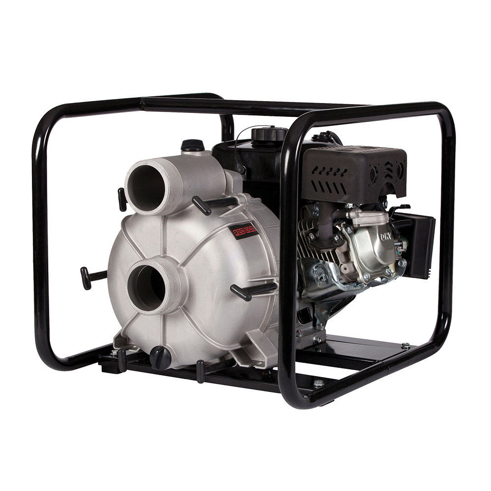 Red Lion Engine Driven Aluminum Trash Pump 208cc 3in Intake/Discharge, large image number 2