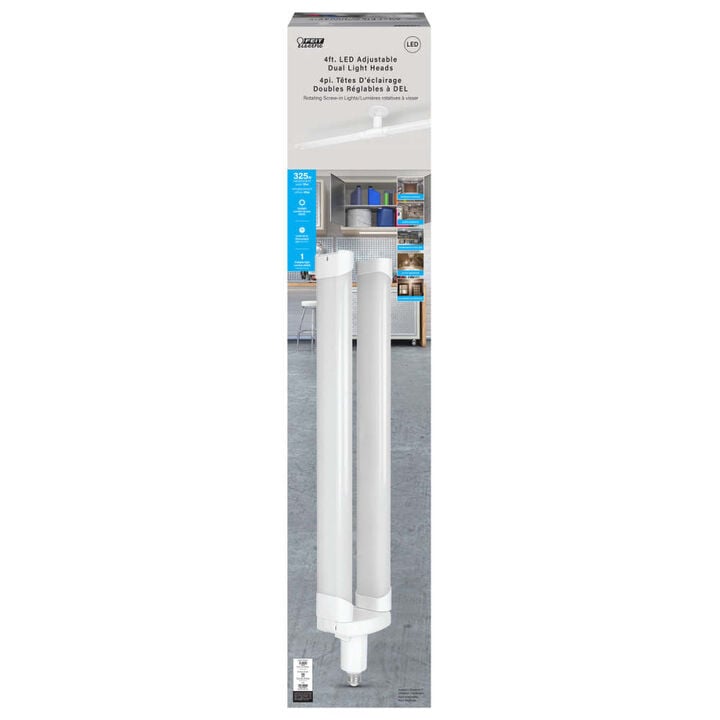 Feit Electric 4 Ft. 40W 5000 Lumens Daylight LED Foldable Panel Light White, large image number 2