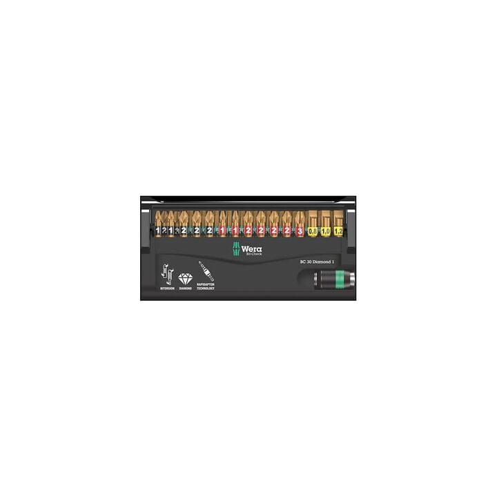 Wera Tools Bit-Check 30 Diamond 1 Bit Assortment30pc, large image number 6