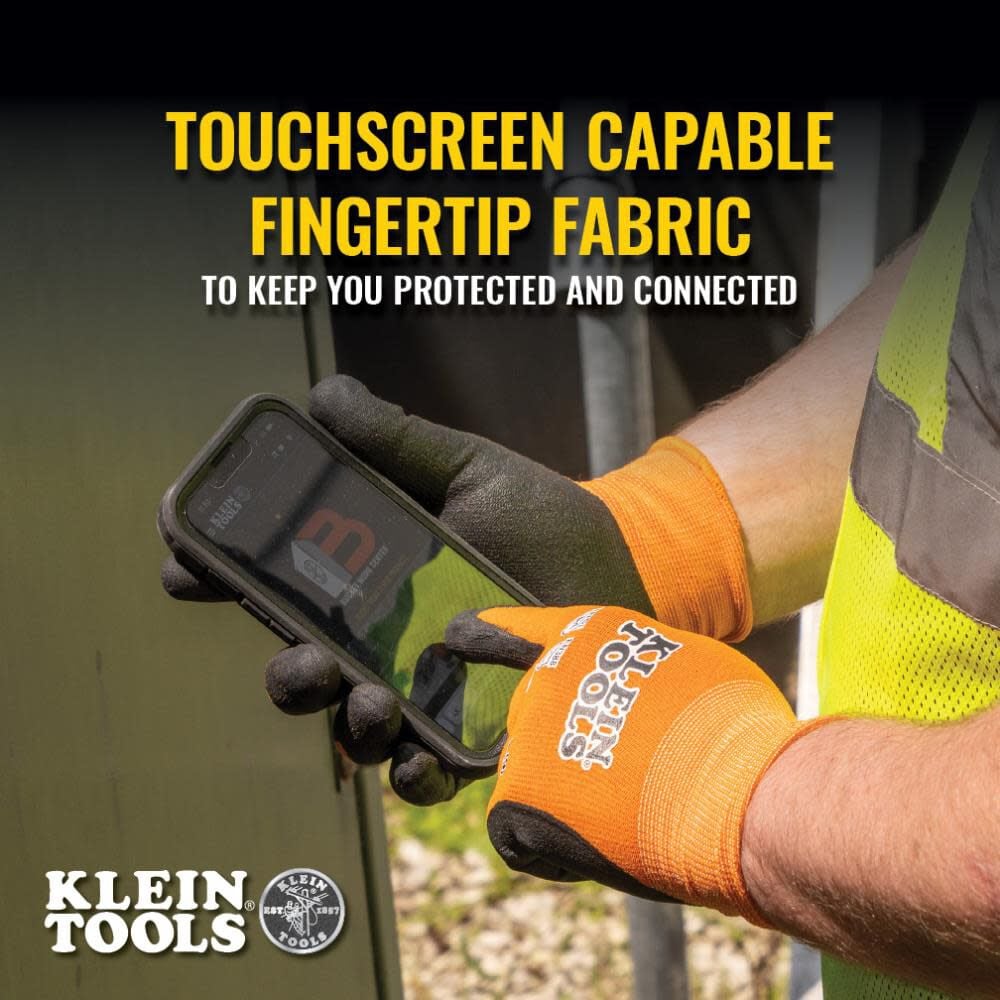 Klein Tools A1 Cut Knit Dipped Gloves, Small, 2pk, large image number 3