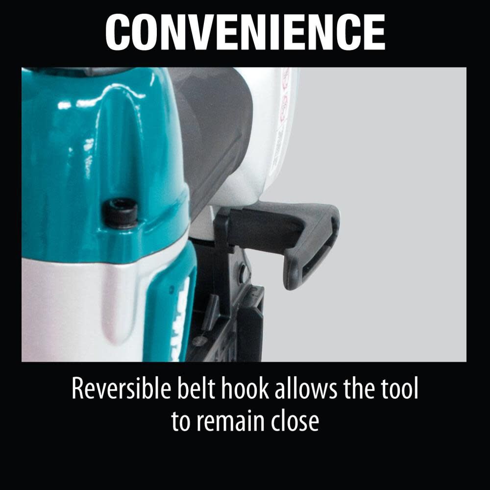 Makita Pneumatic 18Gauge, 1/4 in Narrow Crown Stapler AT638A Acme Tools