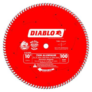 Diablo Tools Thin Aluminum Cutting Blade, large image number 0