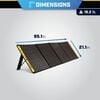 Champion Power Equipment 200-Watt Portable Foldable Solar Panels with Extension Cable and Kickstand, small